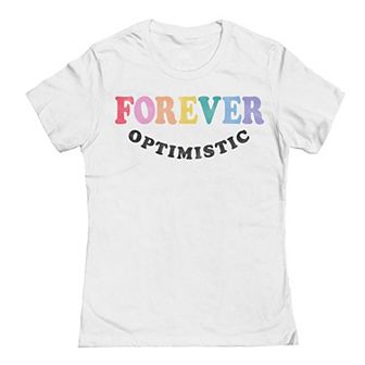 Junior's Grayson Threads by Tai Apparel Forever Optimistic Graphic Tee