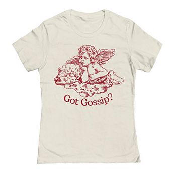 Junior's Grayson Threads by Tai Apparel Got Gossip Graphic Tee