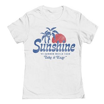 Junior's Grayson Threads by Tai Apparel Sunshine 99 Summer Graphic Tee