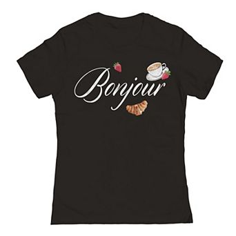 Junior's Grayson Threads by Tai Apparel Bonjour SCC Graphic Tee