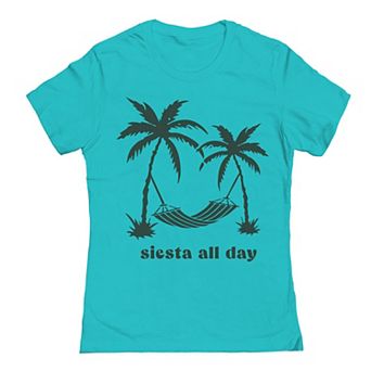 Junior's Grayson Threads by Tai Apparel Siesta All Day Graphic Tee