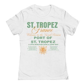 Junior's Grayson Threads by Tai Apparel St Tropez France Graphic Tee