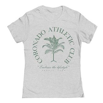 Junior's Grayson Threads by Tai Apparel Coronado Athletic Club Graphic Tee