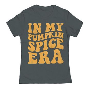 Junior's Grayson Threads by Tai Apparel Pumpkin Era Spice Graphic Tee