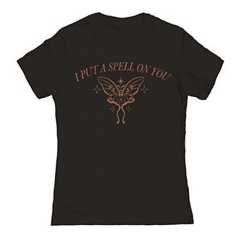 Junior's Grayson Threads by Tai Apparel Put Butterfly On You Graphic Tee
