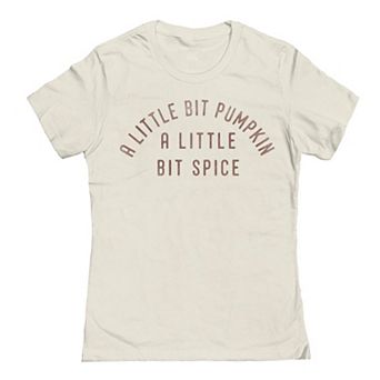 Junior's Grayson Threads by Tai Apparel Little Pumpkin Distress Graphic Tee