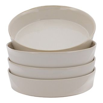 Mingle & Co. Antonia Stack Deep Plate Set of 4