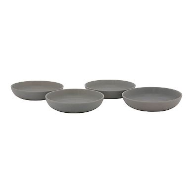 Mingle & Co. Sawyer Deep Plate Set of 4