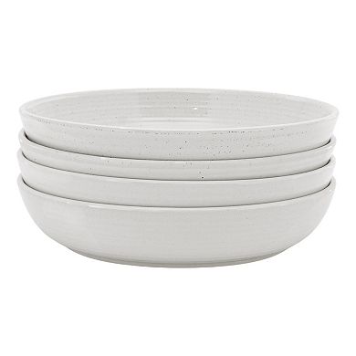 Mingle & Co. Sawyer Deep Plate Set of 4