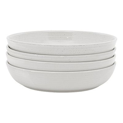 Mingle & Co. Sawyer Deep Plate Set of 4
