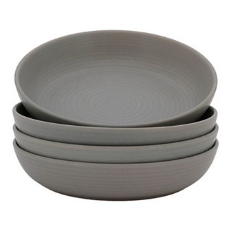 Mingle & Co. Sawyer Deep Plate Set of 4