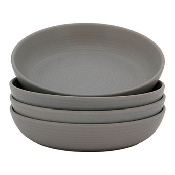Mingle & Co. Sawyer Deep Plate Set of 4