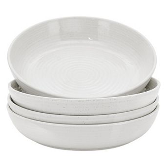Mingle & Co. Sawyer Deep Plate Set of 4