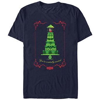 Men's Beetlejuice 2 Wedding Cake Invitation Graphic Tee