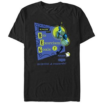 Men's Beetlejuice 2 Bio Exorcism Goals Graphic Tee