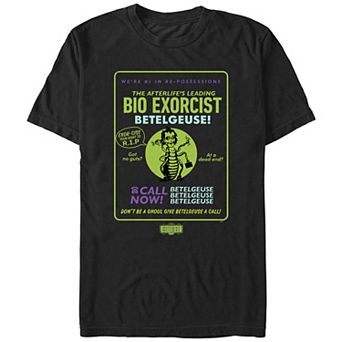 Men's Beetlejuice 2 The Leading Bio Exorcist Graphic Tee