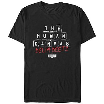 Men's Beetlejuice 2 The Human Canvas Graphic Tee