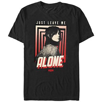 Men's Beetlejuice 2 Astrid Just Leave Me Alone Graphic Tee