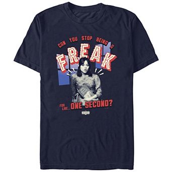 Men's Beetlejuice 2 Can You Stop Being A Freak? Graphic Tee