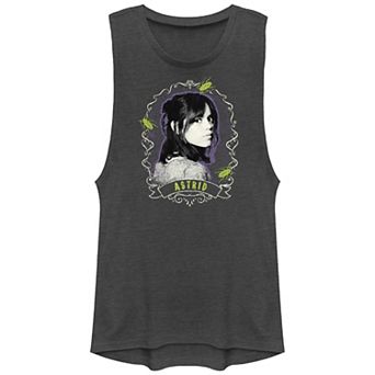 Juniors' Beetlejuice 2 Astrid Framed Portrait Graphic Tank Top
