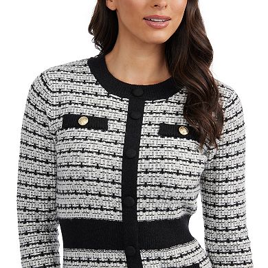 Women's Ellen Tracy Boucle Sweater Dress
