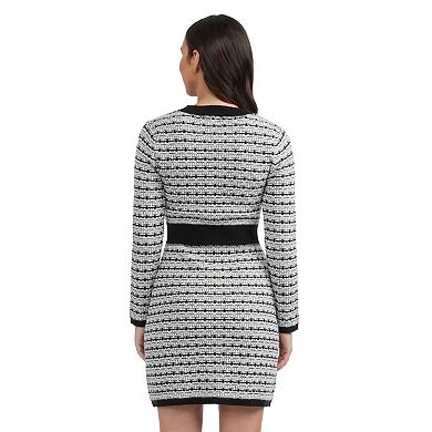 Women's Ellen Tracy Boucle Sweater Dress