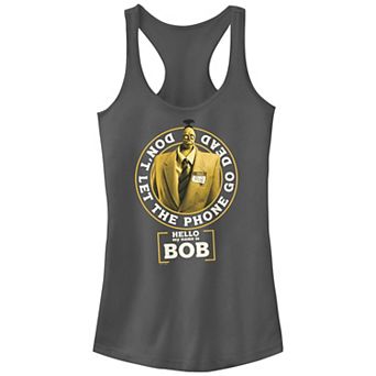Juniors' Beetlejuice 2 Bob Hello Don't Let The Phone Go Dead Racerback Tank Top