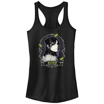 Juniors' Beetlejuice 2 Astrid Framed Portrait Racerback Tank Top