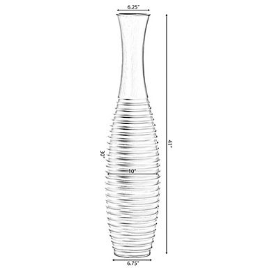 Decorative Conemporary Tall Trumpet Shape Floor Vase
