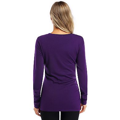 Maternity Shirts Women's V Neck Side Button Plus Size Tops For Women Maternity Plus Size Shirts