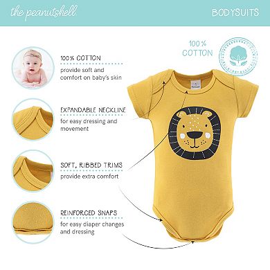 The Peanutshell Layette Gift Set For Baby Boys, King Of The Jungle, 16 Essential Pieces