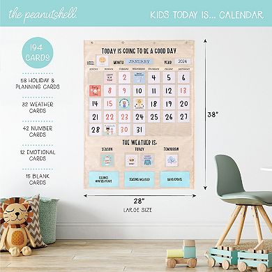 The Peanutshell Today Is A Good Day Educational Wall Calendar With Activities