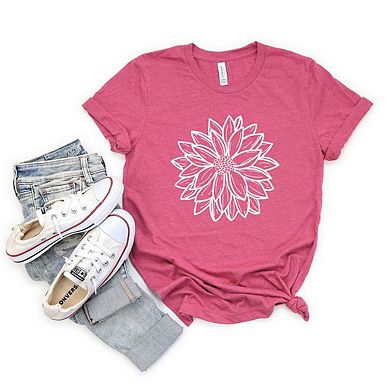 Dahlia Short Sleeve Graphic Tee
