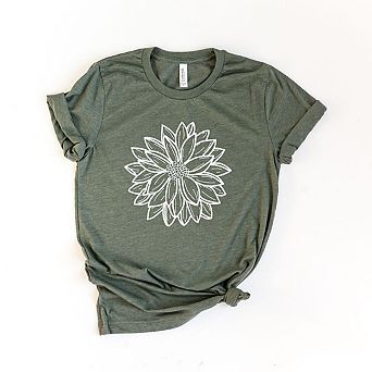 Dahlia Short Sleeve Graphic Tee