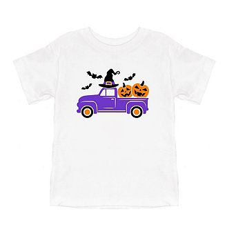 Witch Farm Truck Toddler Short Sleeve Graphic Tee