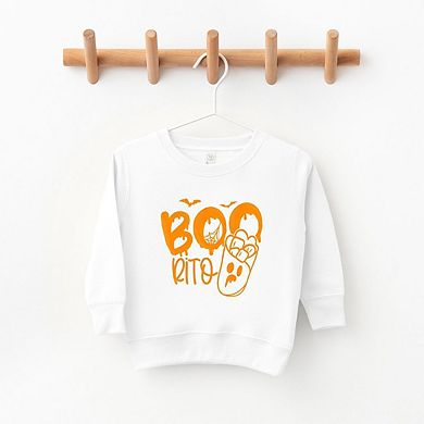 Boorito Raised Print Toddler Graphic Sweatshirt