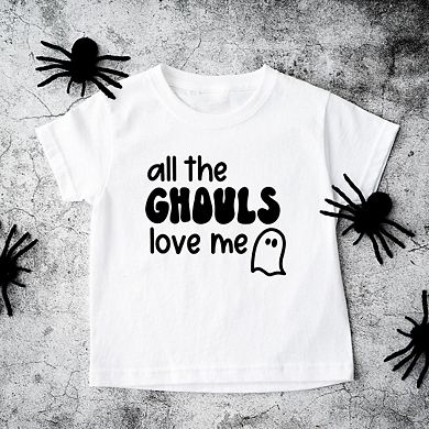 All The Ghouls Ghost Youth Short Sleeve Graphic Tee