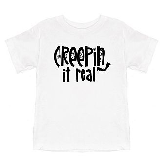 Creepin It Real Toddler Short Sleeve Graphic Tee
