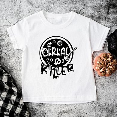 Cereal Killer Toddler Short Sleeve Graphic Tee