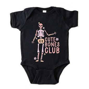 Cute Bones Club Baby Bodysuit