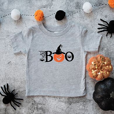 Boo Pumpkin Youth Short Sleeve Graphic Tee