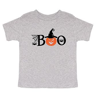 Boo Pumpkin Youth Short Sleeve Graphic Tee