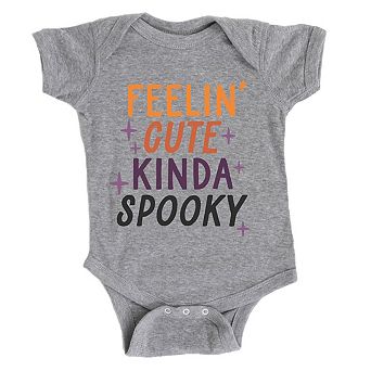 Feelin' Cute Kinda Spooky Baby Bodysuit