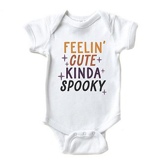 Feelin' Cute Kinda Spooky Baby Bodysuit
