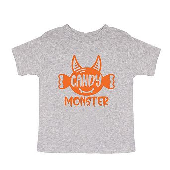 Candy Monster Horns Youth Short Sleeve Graphic Tee