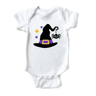 Witch And Spider Baby Bodysuit