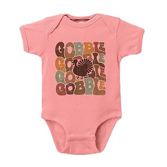 Gobble Turkey Baby Bodysuit