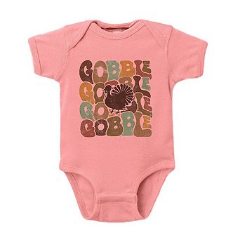 Gobble Turkey Baby Bodysuit