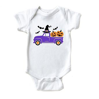 Witch Farm Truck Baby Bodysuit
