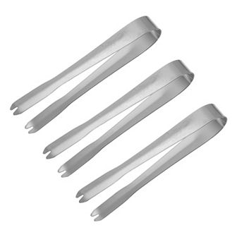3 pc Serving Tongs, Ice Tongs, Tiny Tongs for Appetizers, Sugar, Charcuterie, Dessert